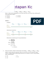 Rangkuman Dan Soal Tetapan KC