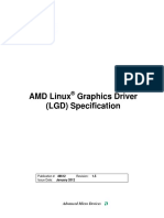 AMD Linux Driver Specification