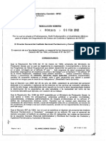 RESOLUCION 305 de 2012 Se Adopta El Profesiograma Perfil e Inhabilidades Medicas para El Empleo de DRAGONEANTES