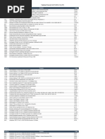 Tabela de Preços PR 1407