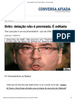 Brito_ Delação Não é Premiada