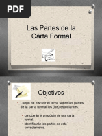 Las Partes de La Carta Formal