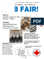 Nevada Dept. of Corrections Job Fair - Aug. 13, 2016