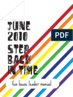 June 2010 Step Back in Time: Fun House Leader Manual