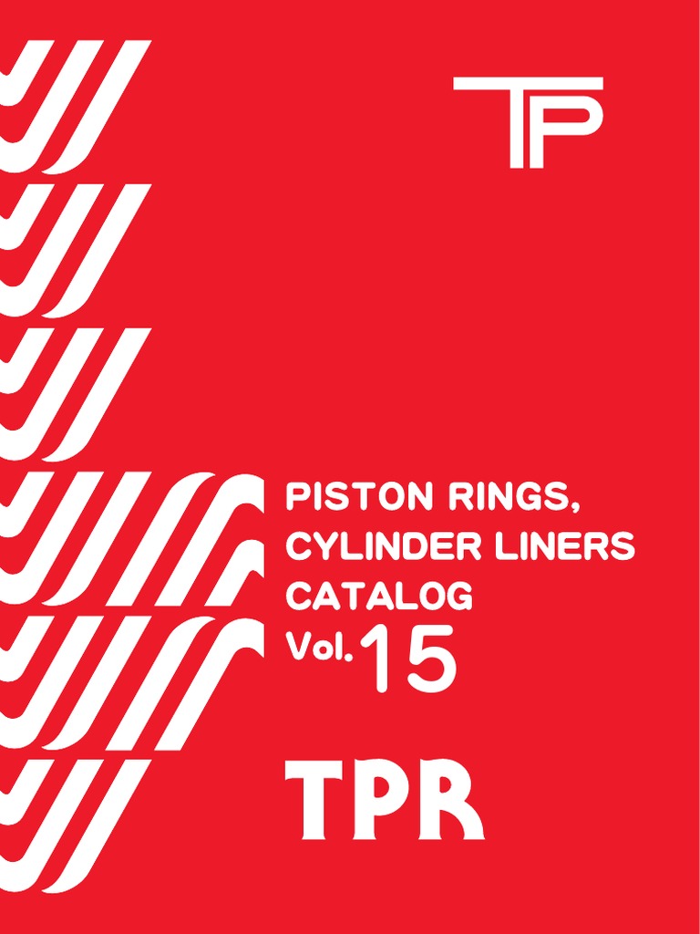 TP Piston Ring Catalogue Overview | PDF | Piston | Cars Of Japan