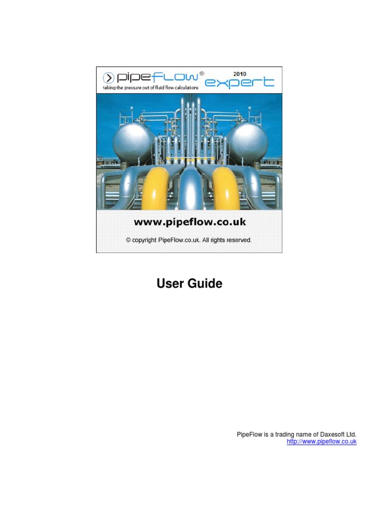 Pipe Flow Expert User Guide | PDF
