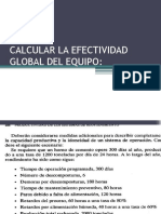 Efectividad Global Del Equipo