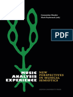 Music Analysis Experience. New Perspecti PDF