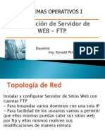 Preparacion SRV WEB FTP