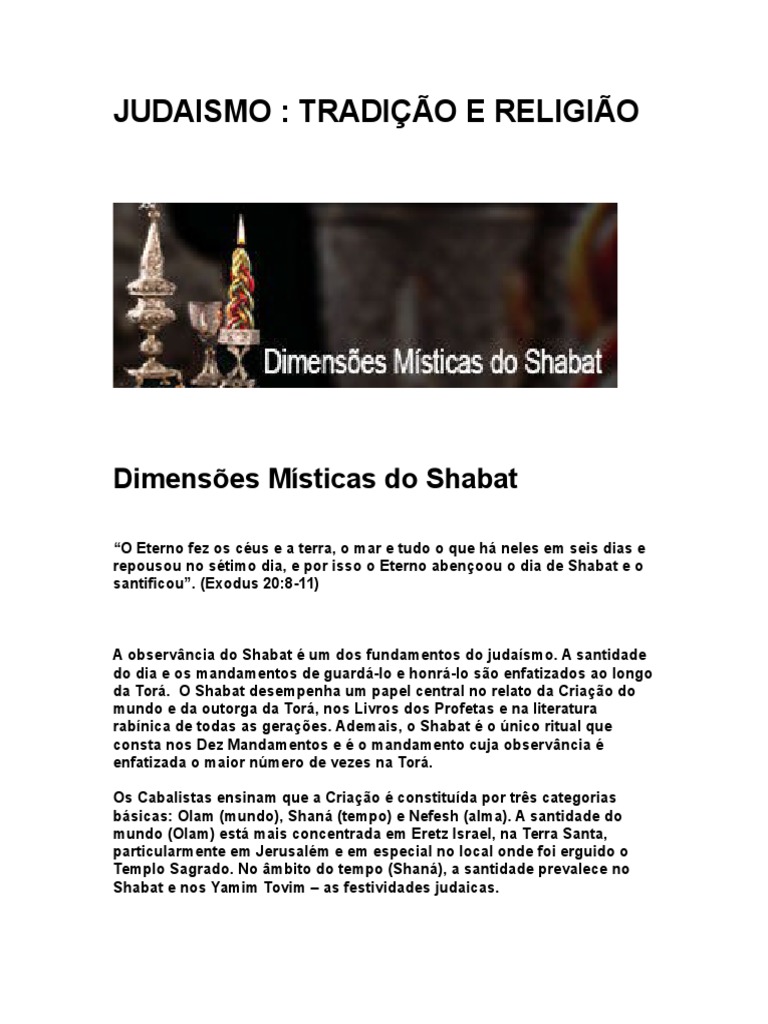 Desvendando A Shalom, PDF, Messias