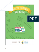 Matriz de Referencia de Matemáticas