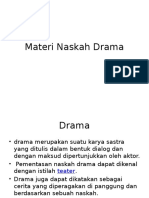 Materi Naskah Drama