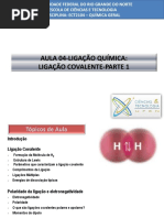 Aula 04 - Ligação Covalente 1