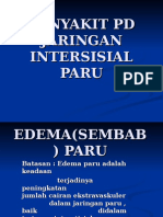 Penyakit PD Jaringan Intersisial Paru