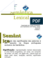 Semântica Lexical