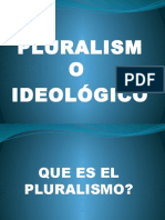 Pluralismo Ideologico