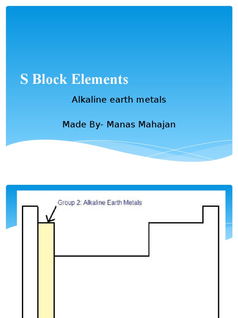Alkaline Earth Metals 1 | PDF | Hydroxide | Ionic Bonding