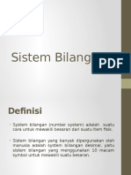 Sistem Bilangan Jenis