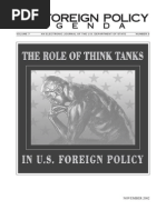 Download the role of think tank in us foreign policy by sierra_ts SN3210628 doc pdf