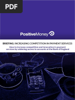 Competition in Payment Services