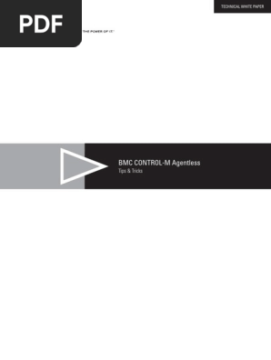 Tips For Going Agentless Pdf Secure Shell Scheduling Production Processes