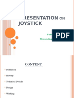 Presentation Joystick: Submitted by Shivam Gupta