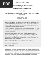 United States v. John Baird, 218 F.3d 221, 3rd Cir. (2000)