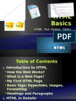 HTML CSS JavaScript Basics