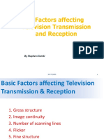 Slides02 Basic Factors AffectingTelevision Transmission Reception