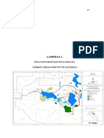 Lampiran A Peta Topografi Dan Peta Geologi Tambang Besar Open Pit