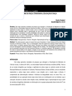 Representação da cultura negra na educação básica