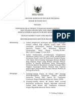 PMK No. 56 Ttg Tunjangan Bahaya Radiasi PNS Pekerja Radiasi