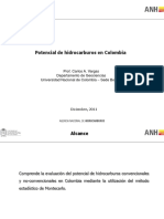 Potencial de Hidrocarburos en Colombia, Prof. Carlos A. Vargas PDF