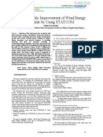 Power Quality Improvement of Wind Energy System by Using STATCOM
