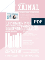 Ain Zainal: Illustration Typography