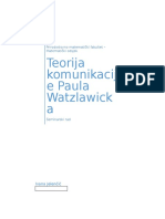 Seminar - Paul Watzlawick