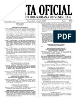 Gaceta Oficial 40.959 4 de Agosto 2016. Lista de Productos de Libre Ventas.