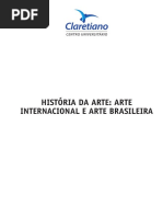 PEGE- Arte Internacional e Arte Brasileira