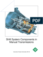 Shift System Components in Manual Transmissions: Automotive Product Information API 09