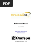 SurvCE V5 Manual