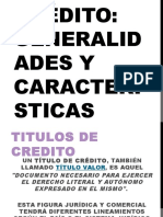 Títulos de Crédito