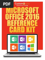 Download Microsoft office 2016 reference card kit by Nenad Andrejevic SN321103916 doc pdf