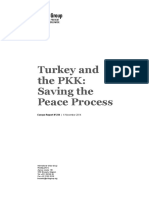 Turkey and The PKK Saving The Peace Process