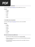 Consonant Clusters Practice Materials | PDF | Consonant | Phonetics