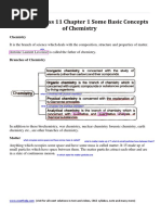 Chemistry Class 11 Chapter 1 Some Basic Concepts of Chemistry