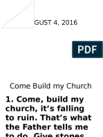 Come Build My Church