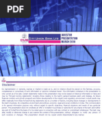 Investor Presentation CUB