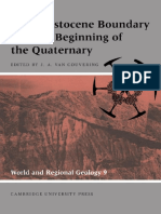 The Pleistocene Boundary and The Beginning of The Quaternary (John A. Van Couvering, 2001)