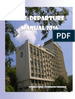 Pre Departure Manual 2016