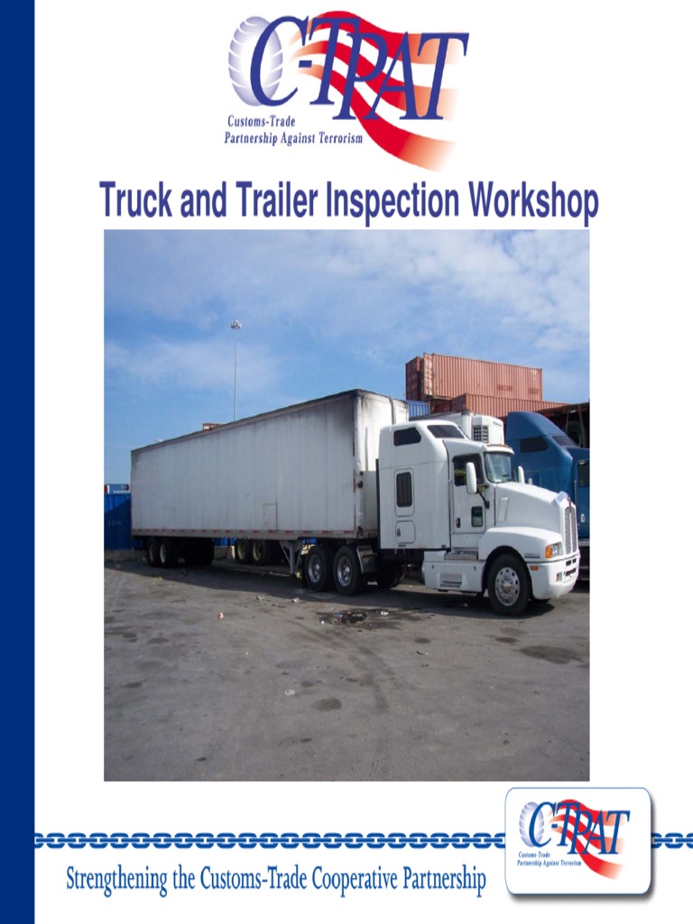 Text Slide: Truck and Trailer Inspection Workshop | PDF | Truck ...